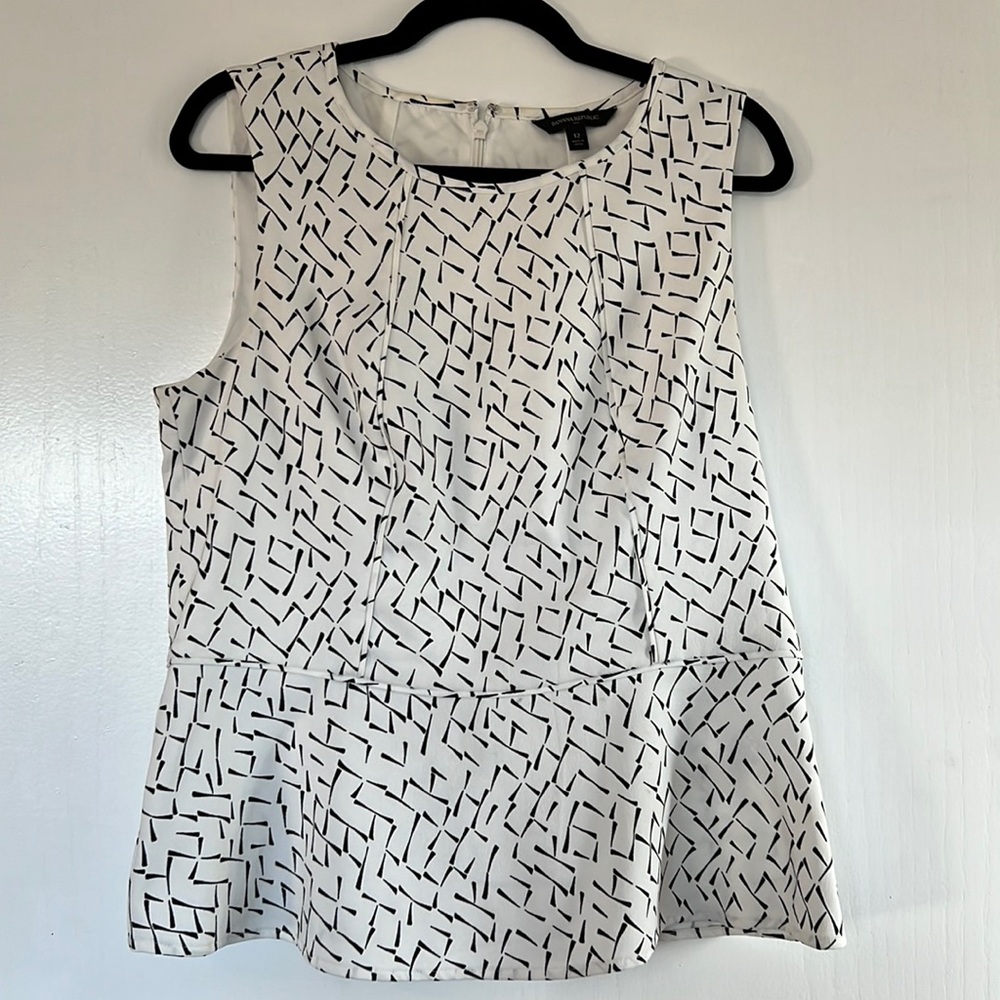 Banana Republic peplum top